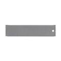 Leviton Electrical Box Cover, 1 Gang, Rectangular, ABS, Blank 42080-SCG